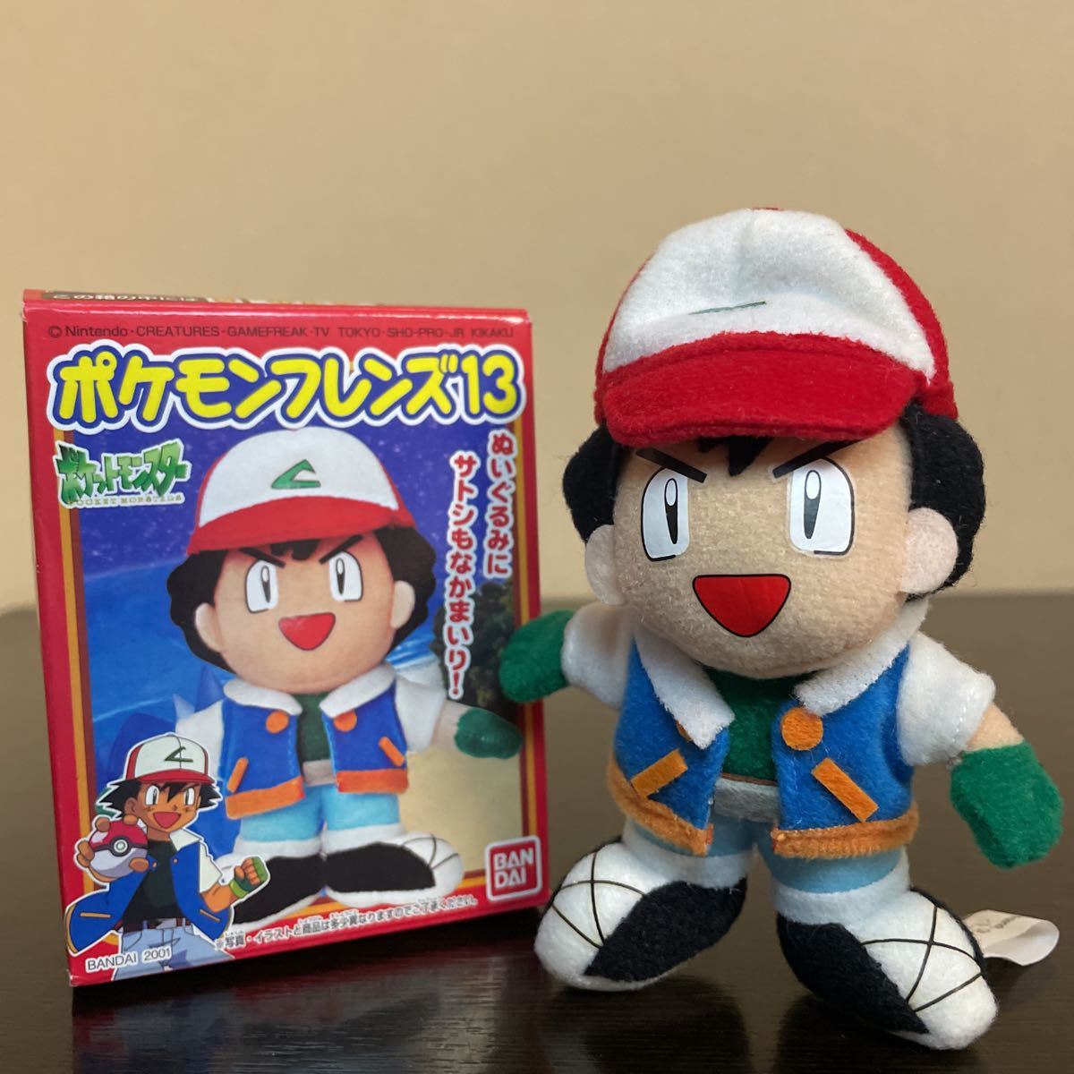 箱廃棄 ポケモンフレンズ 13 サトシ 中古品 ポケモン ぬいぐるみ 