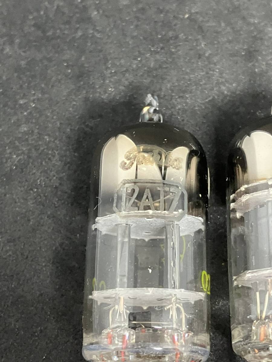 1円 希少 レア 東芝 GE 12AT7 真空管 5本 まとめ 元箱付 ヴィンテージ レトロ オーディオ 部品 動作未確認 現状品 コレクション 保管品 3
