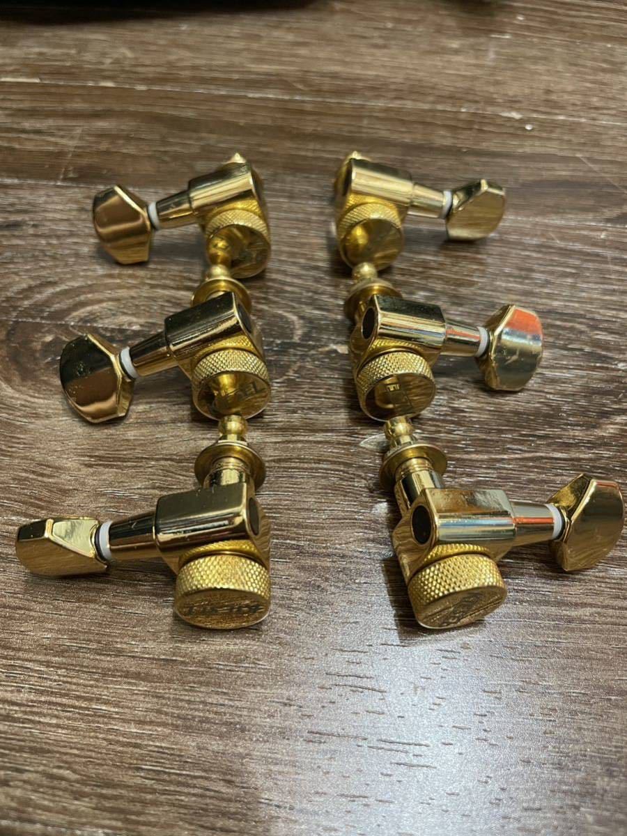 Pro 3対3 ギター用ペグ、キーストーンボタン Musiclily GOTOH | ゴトー