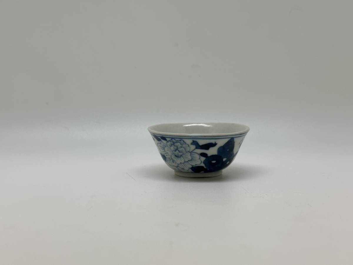 煎茶碗 染付 茶道具 在銘 時代物 Yahoo!オークション 茶器 2026年最新