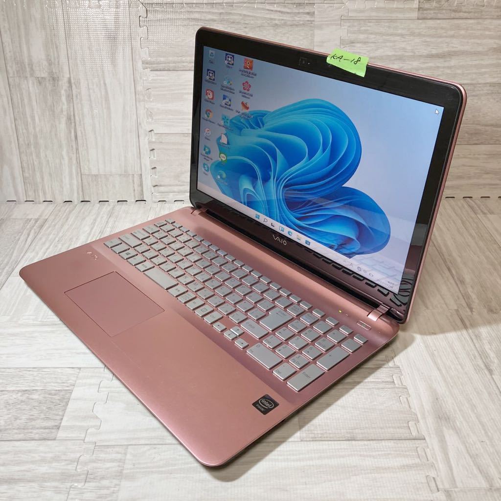 Ne6 【KA-18】 ④★Celeron★初期設定済み★［SONY］VJF152 Win11 メモリ4GB HDD320GB 中古 お得なオプション有り♪
