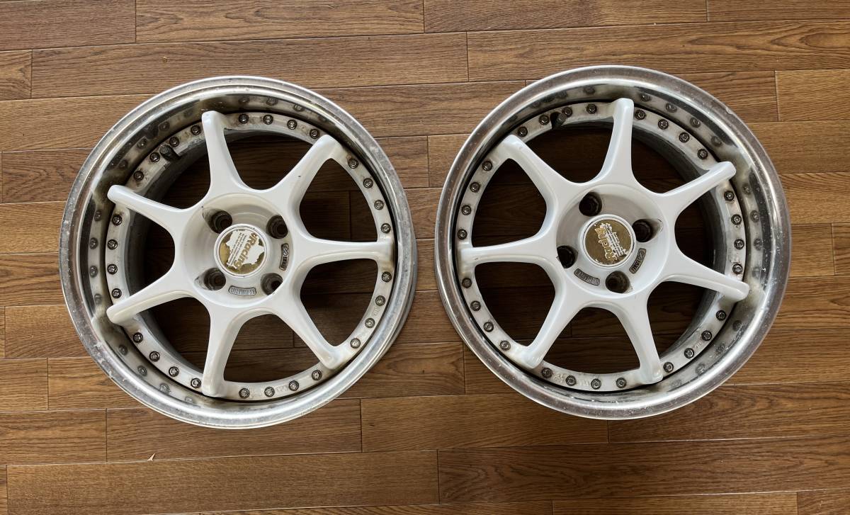 エンケイ ENKEI RS RVOLUTION 16インチ 7J 2本、8J 2本 深リムホイール 3