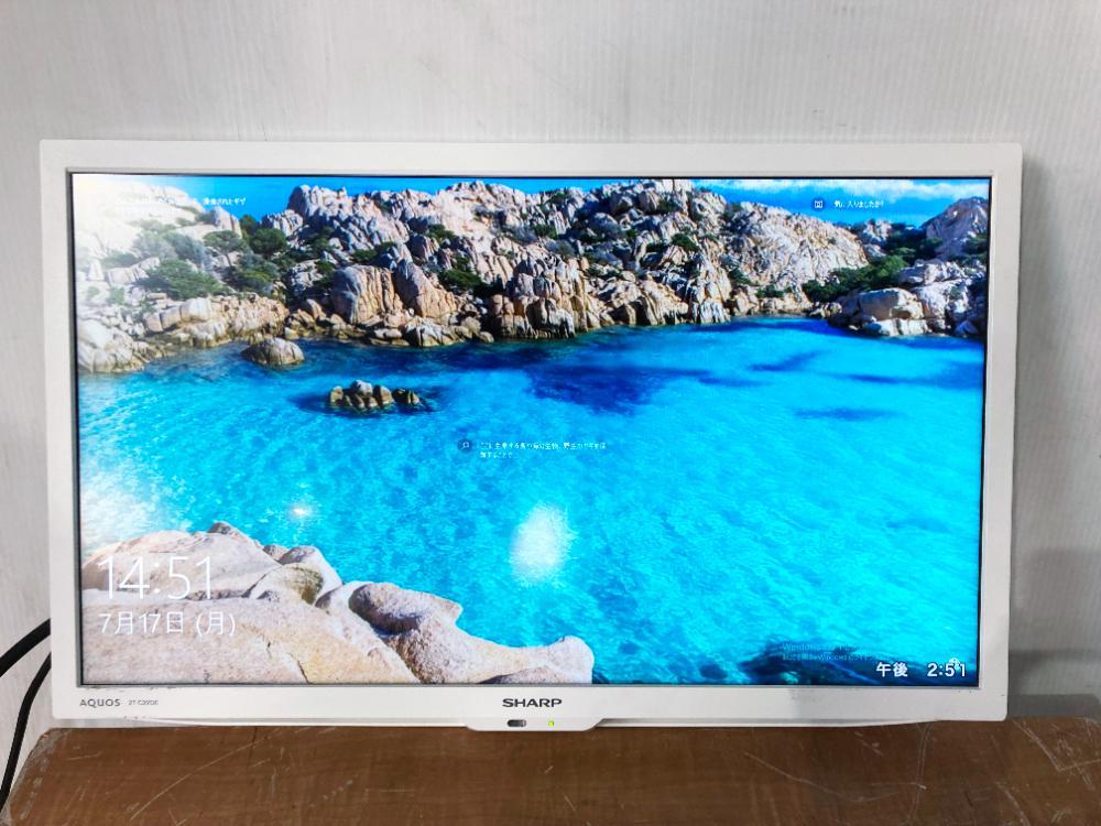 全国送料無料☆2021年製☆極上超美品 中古☆SHARP 22V型「AQUOS」外 