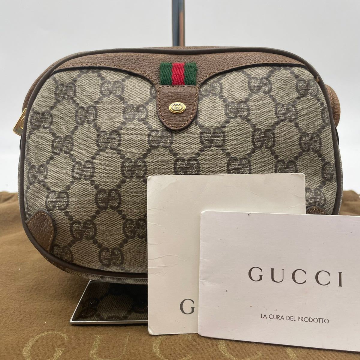 GUCCI グッチ ショルダーバッグ トートバッグ シェリーライン