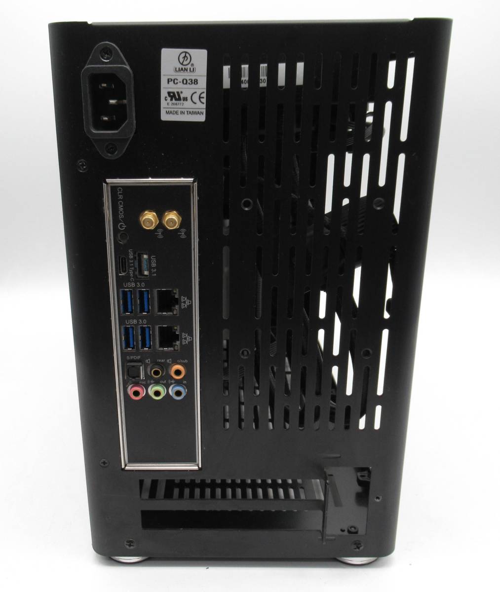 Lian LI PCケース PC-Q38 自作PC DAGGER SFX電源 ENERMAX 冷却ファン等