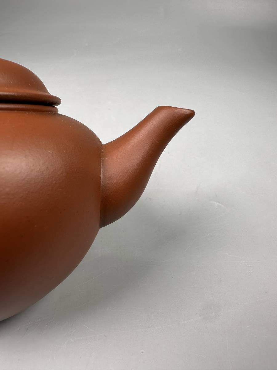 中国煎茶道具 中国宜興 宜興紫砂 茶壷 月仙 在銘 急須 唐物 時代品