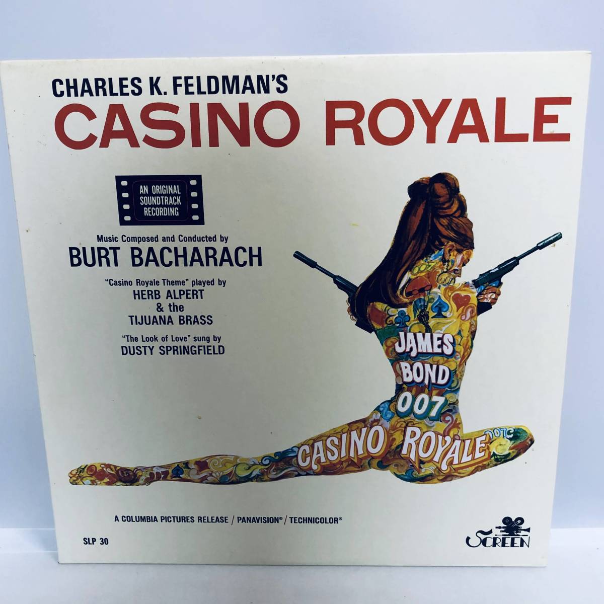 【LP】レコード 再生未確認 007/カジノロワイヤル(CASINO ROYALE) ポルトガル盤/バート・バカラック ※まとめ買い大歓迎!同梱可能です