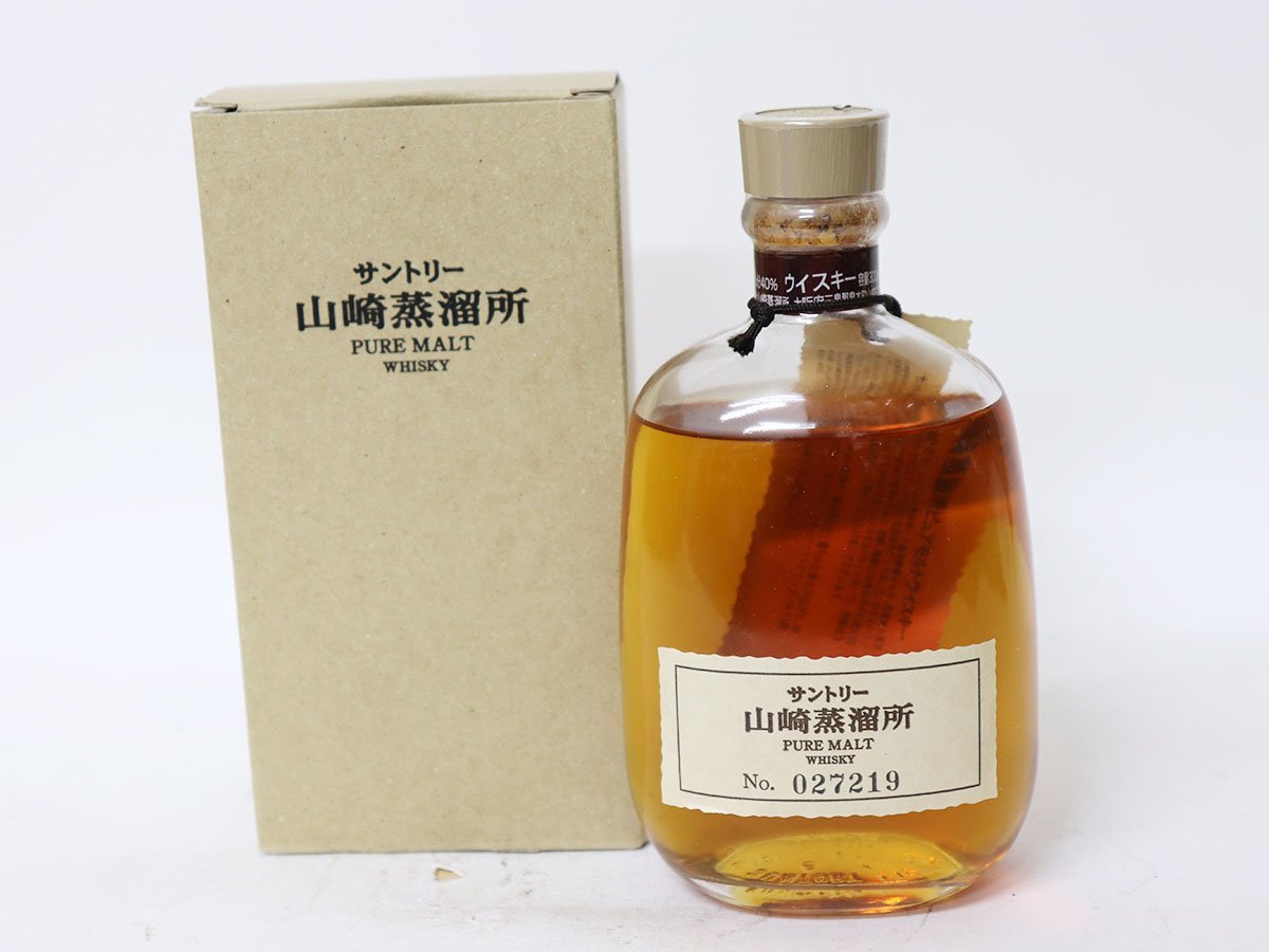 サントリー 樽出原酒 山崎蒸溜所 ピュアモルト ピュアモルトウイスキー