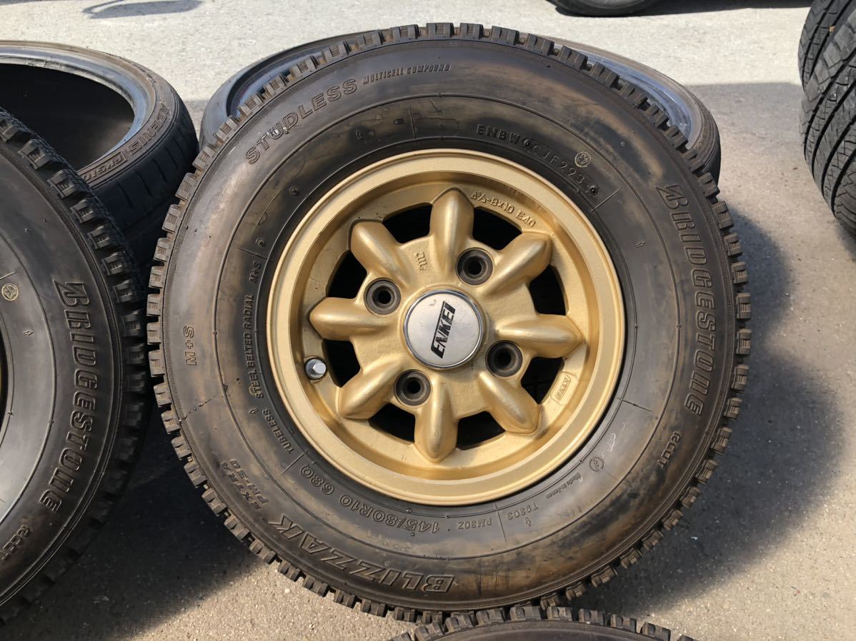 イチオシ】ENKEI 10インチホイール 4 1/3-B×10 E40 PCD110 4穴 ハブ径