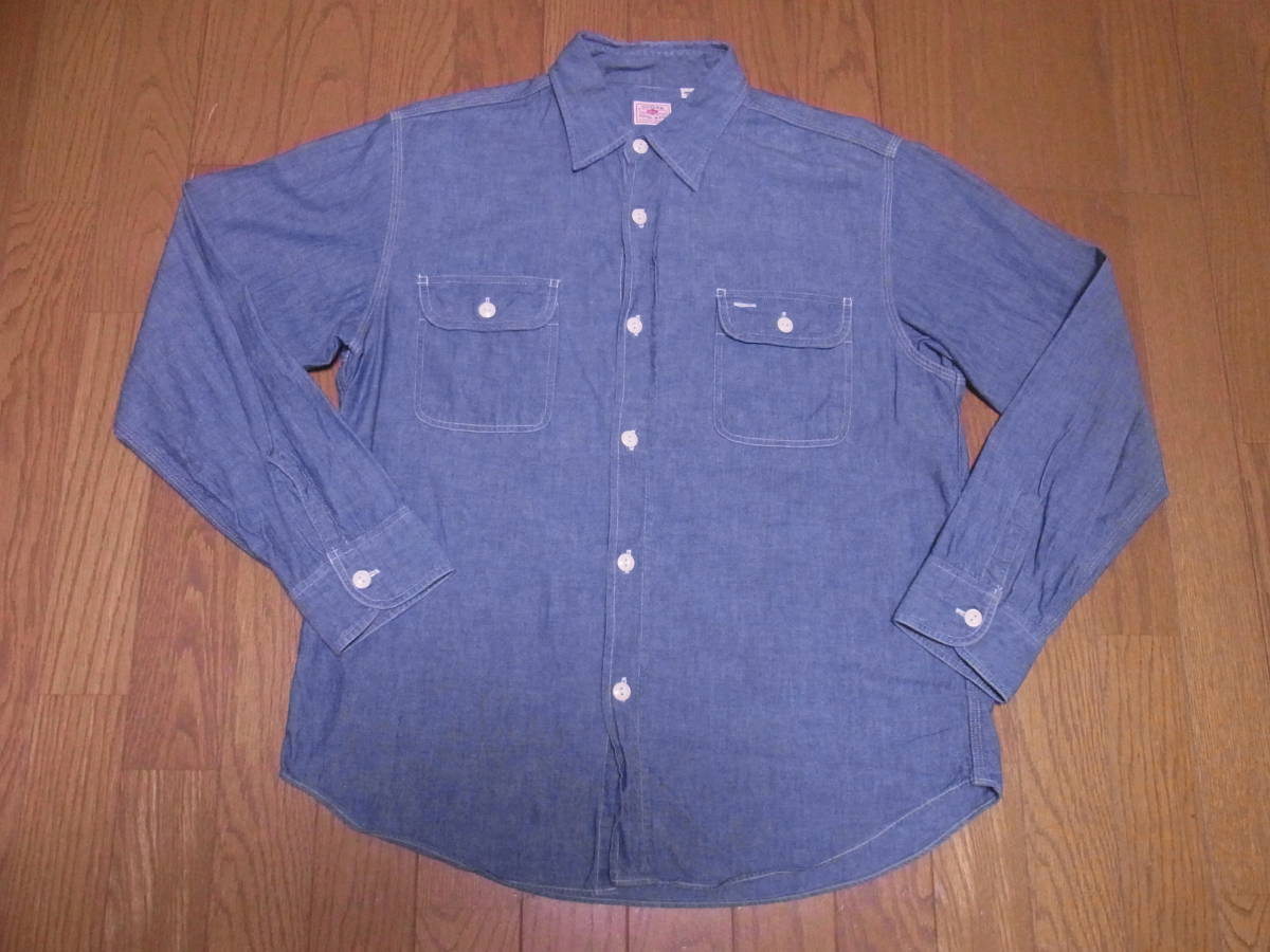 237-42/SUGAR CANE/シュガーケーン/SC27850/シャンブレーシャツ/M