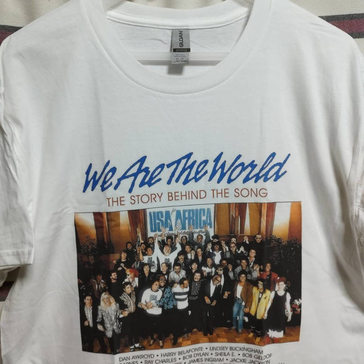 希少 WE ARE THE WORLD USA FOR AFRICA Tシャツ / ウィーアーザ 