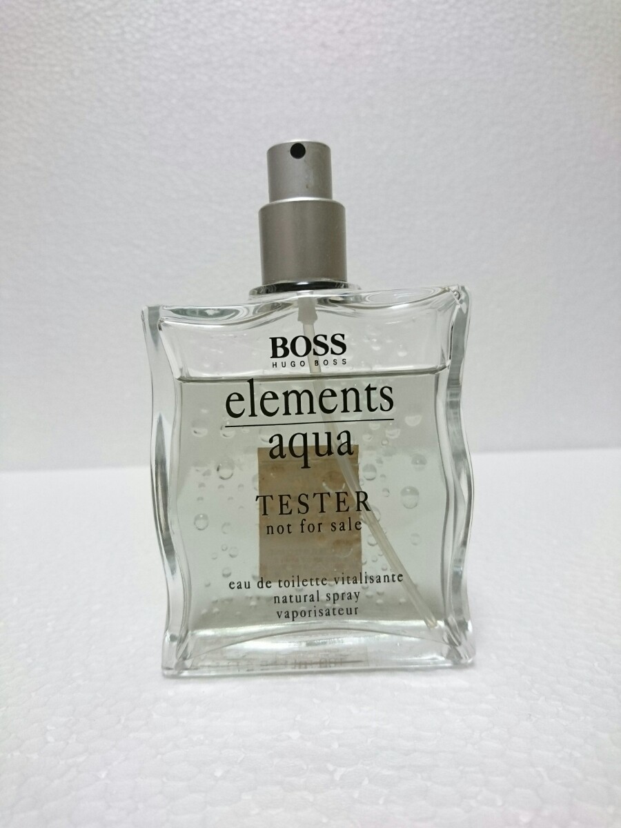 ヒューゴ・ボス ボス エレメンツ アクア EDT 100ml HUGO BOSS BOSS elements aqua ヒューゴ ボス 蓋はありません 定形外発送の場合510円