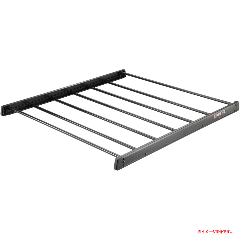 B6150YO ◆0720_2凹【アウトレット品】ルーフキャリア ルーフラック カーメイト INT507BK INNO スクエアベース エアロベース未使用