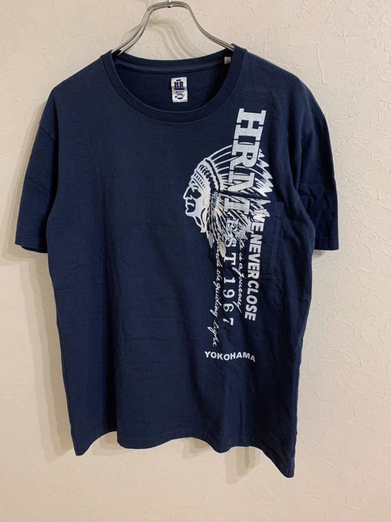 ハリウッドランチマーケット　胸ポケット半袖Tシャツ Lサイズ