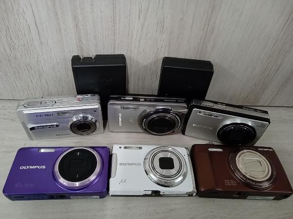 ジャンク】 OLYMPUS デジタルカメラ 6台セット OLYMPUS オリンパス TG