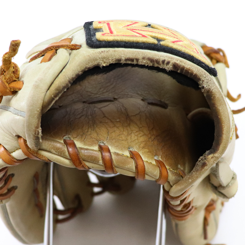 298 ハイゴールド 型良 即戦力 硬式 内野手用グローブ 己極
