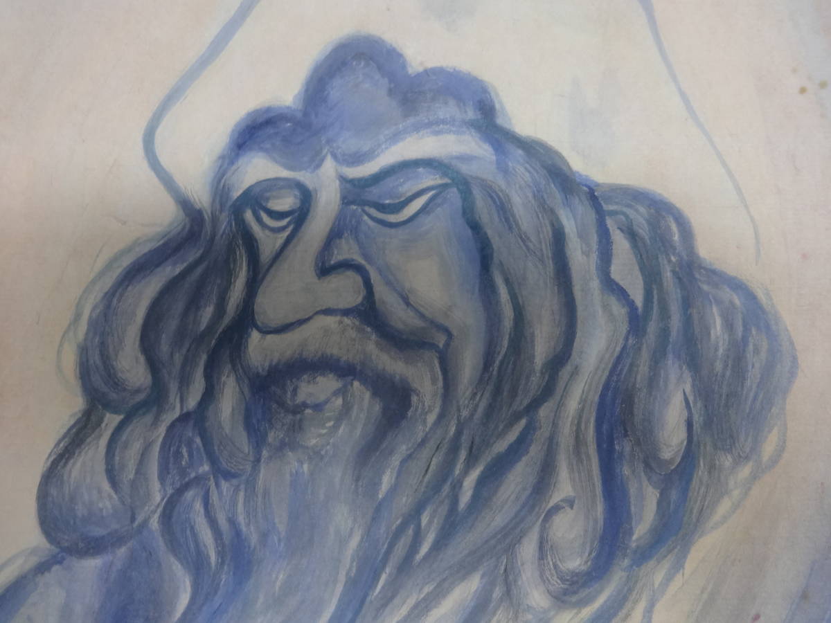 村上華岳 木版画 聖観音 額縁 額装 日本画 仏画仏教美術