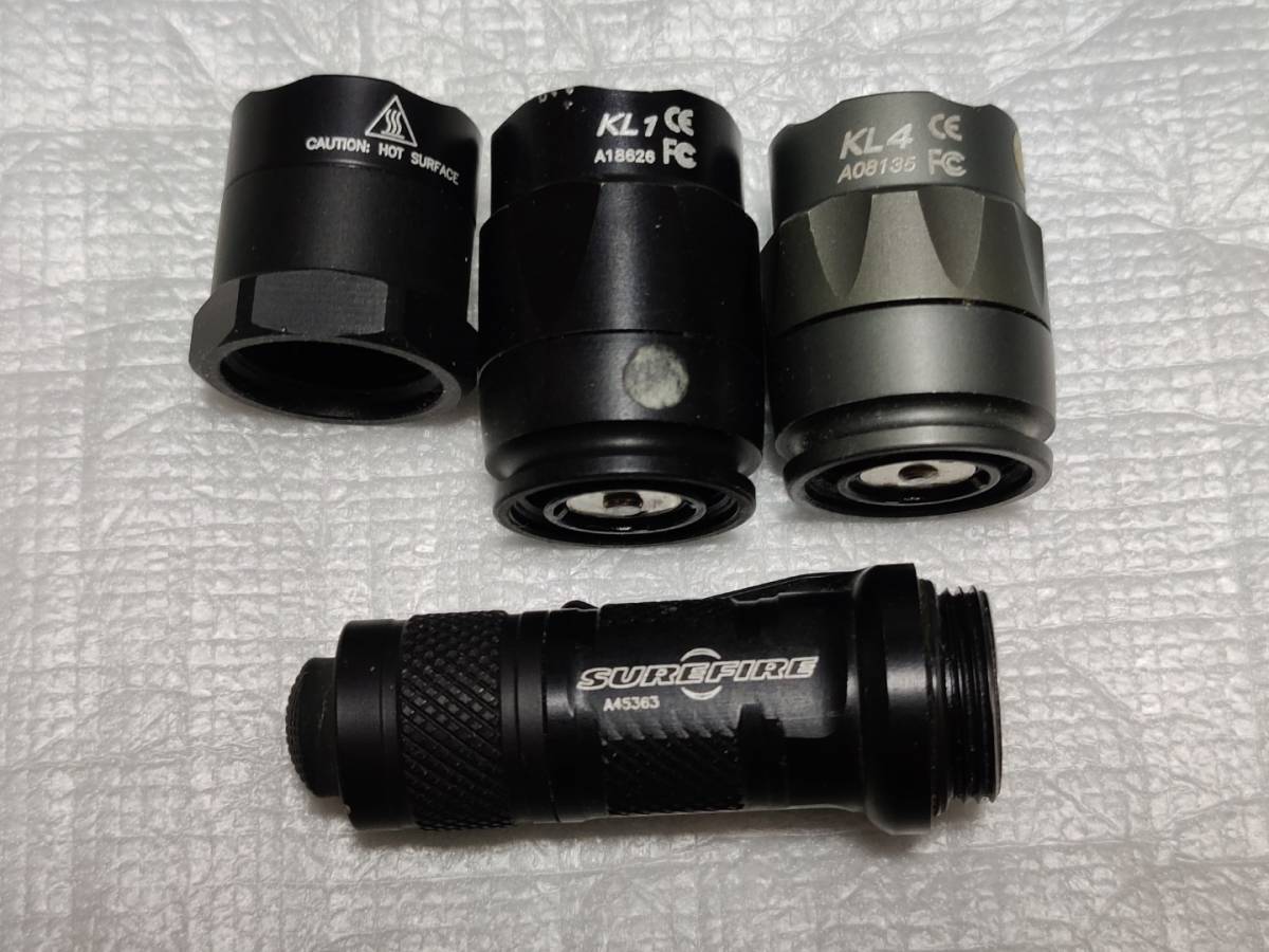 surefire E1e EXECUTIVE ELITE バルブ無し BKとKL1 KL4 オマケ付き