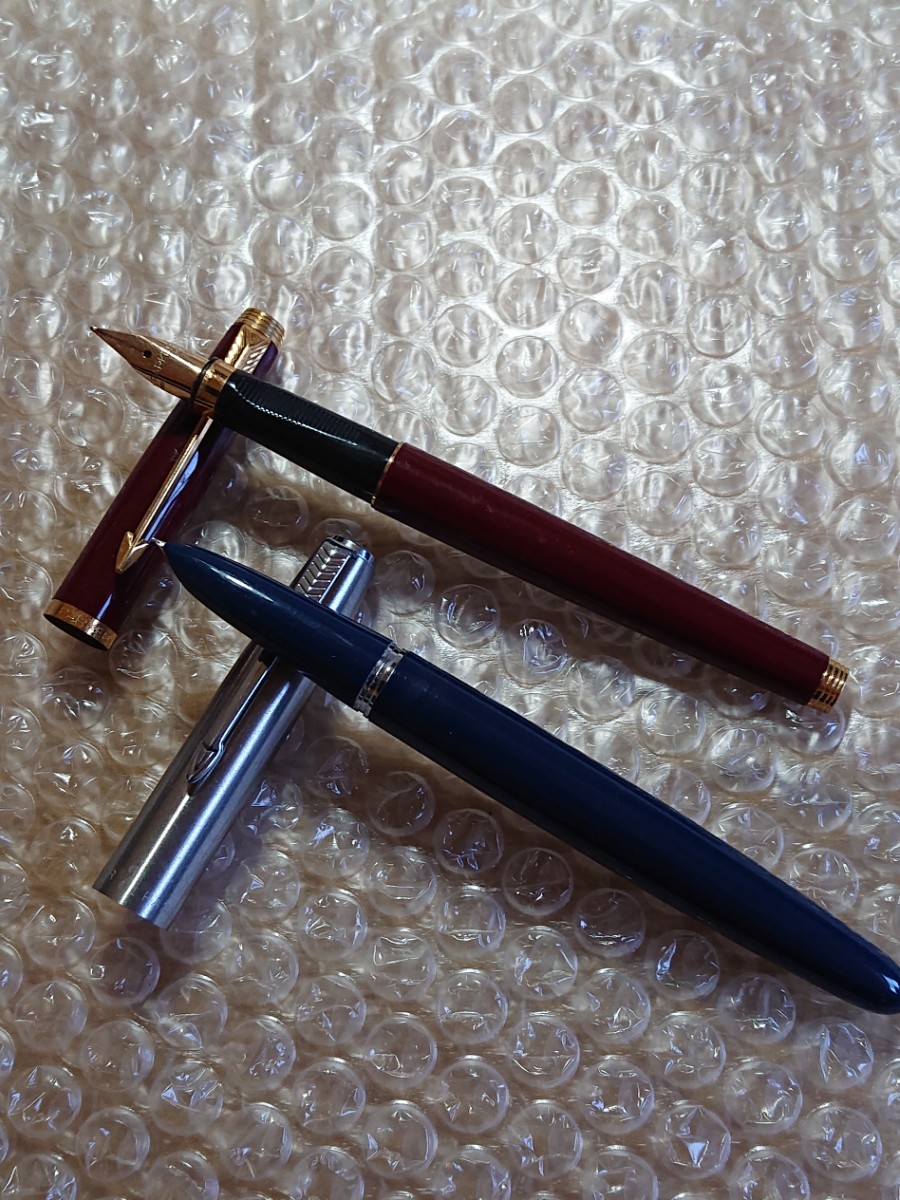 PP「ジャンク」万年筆 PILOT PARKER BELIEVE BEST 未確認 すべてインク