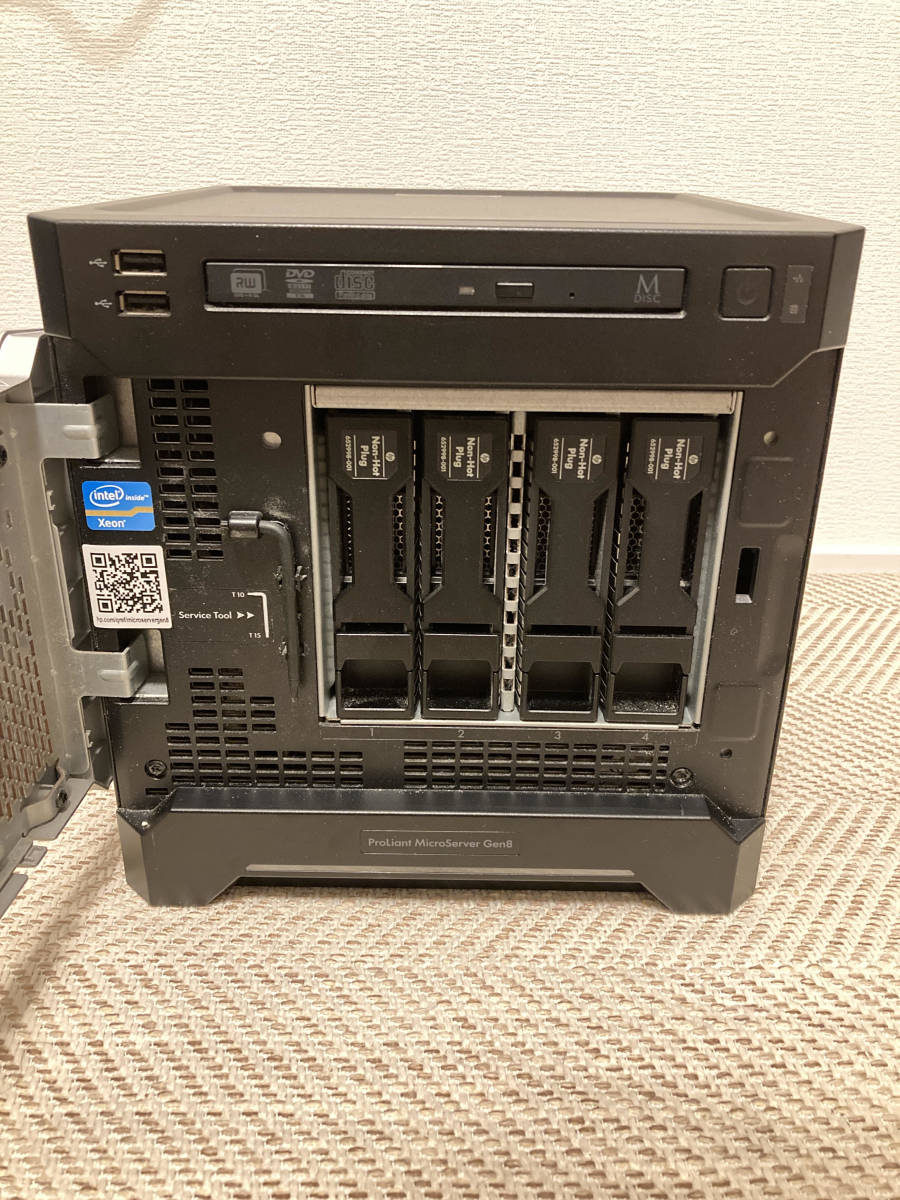☆希少 メモリ 16GB☆小型サーバー MicroServer Gen8☆CPU Xeon E3