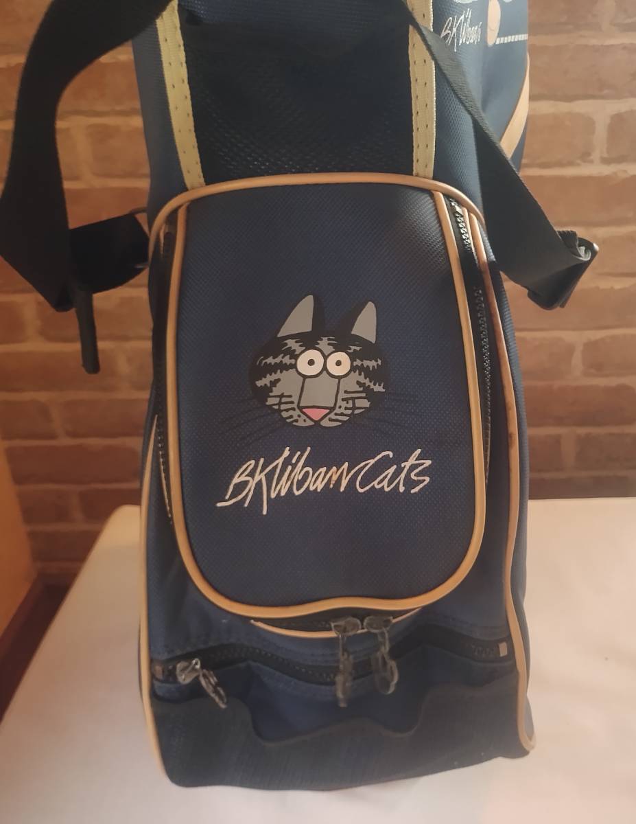 状態良好 超レア クリバンキャット Kliban cat キャディバッグ 3点式