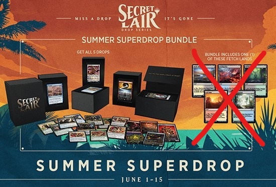 MTG Secret Lair Summer Superdrop 全5種セット トレーディングカード
