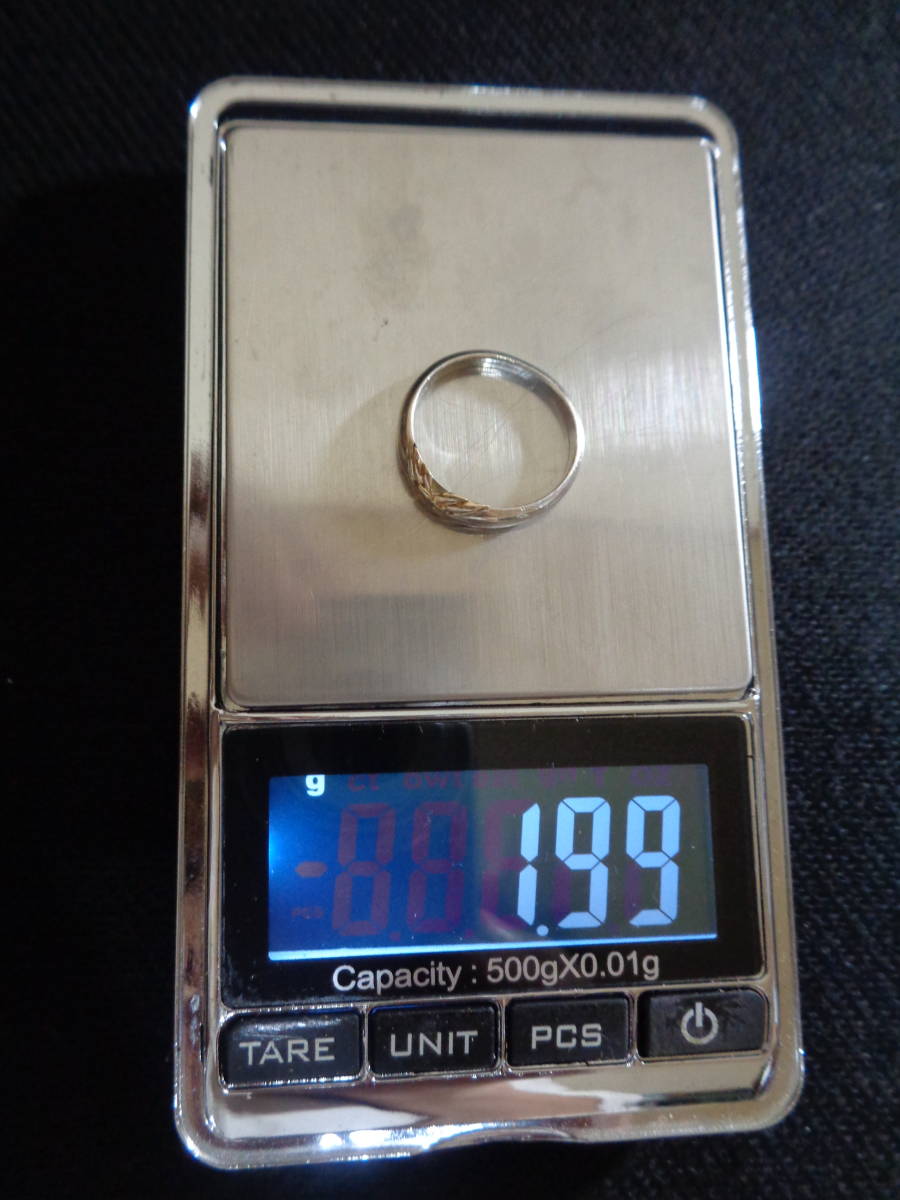 100円～【Courreges】K10/SILVER 刻印 10金使い クレージュ シルバー