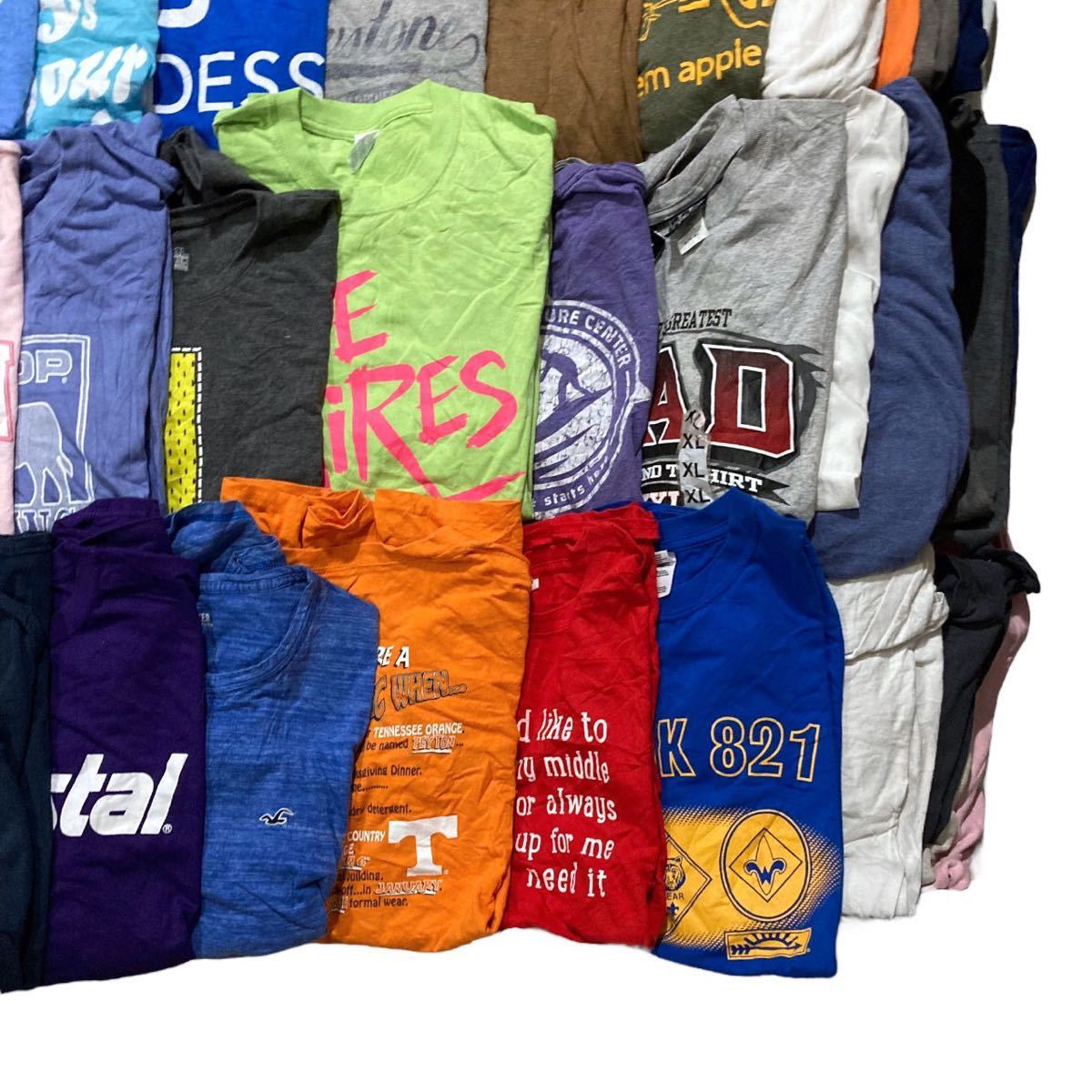 Tシャツ 100枚 大量 まとめ売り セット 古着 ベール 転売 卸 プリント 