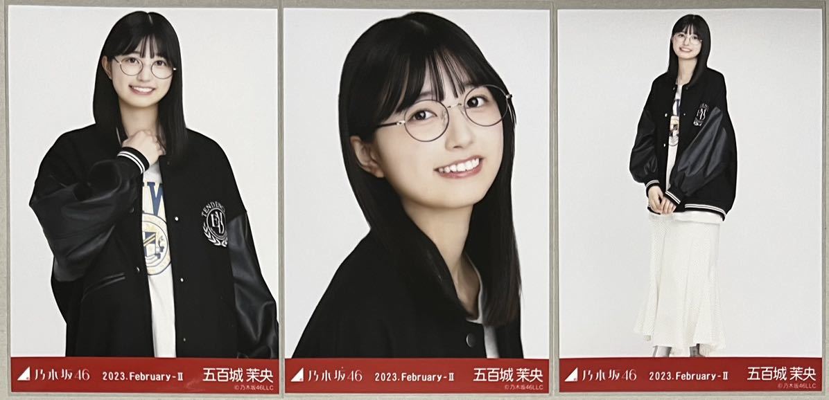 乃木坂46 五百城茉央 スタジャン 生写真 コンプ 乃木坂46 五百城茉央 会場限定 スタジャン 生写真 3種コンプ 検)月別