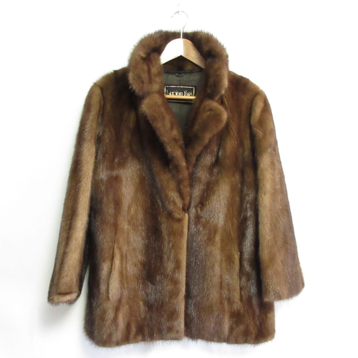 極美品 Lupian furs ルピアンファー ファーコート 毛皮 ブラウン