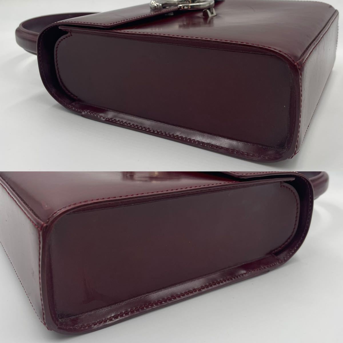 1円 美品 Cartier カルティエ パンテール 2WAYハンドバッグ トップ 