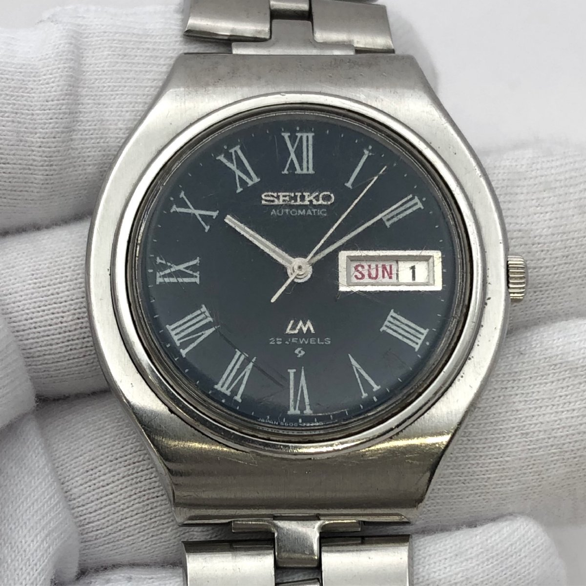 1円～/SEIKO/セイコー/LM/LORD MATIC/ロードマチック/5606-7120/25石 