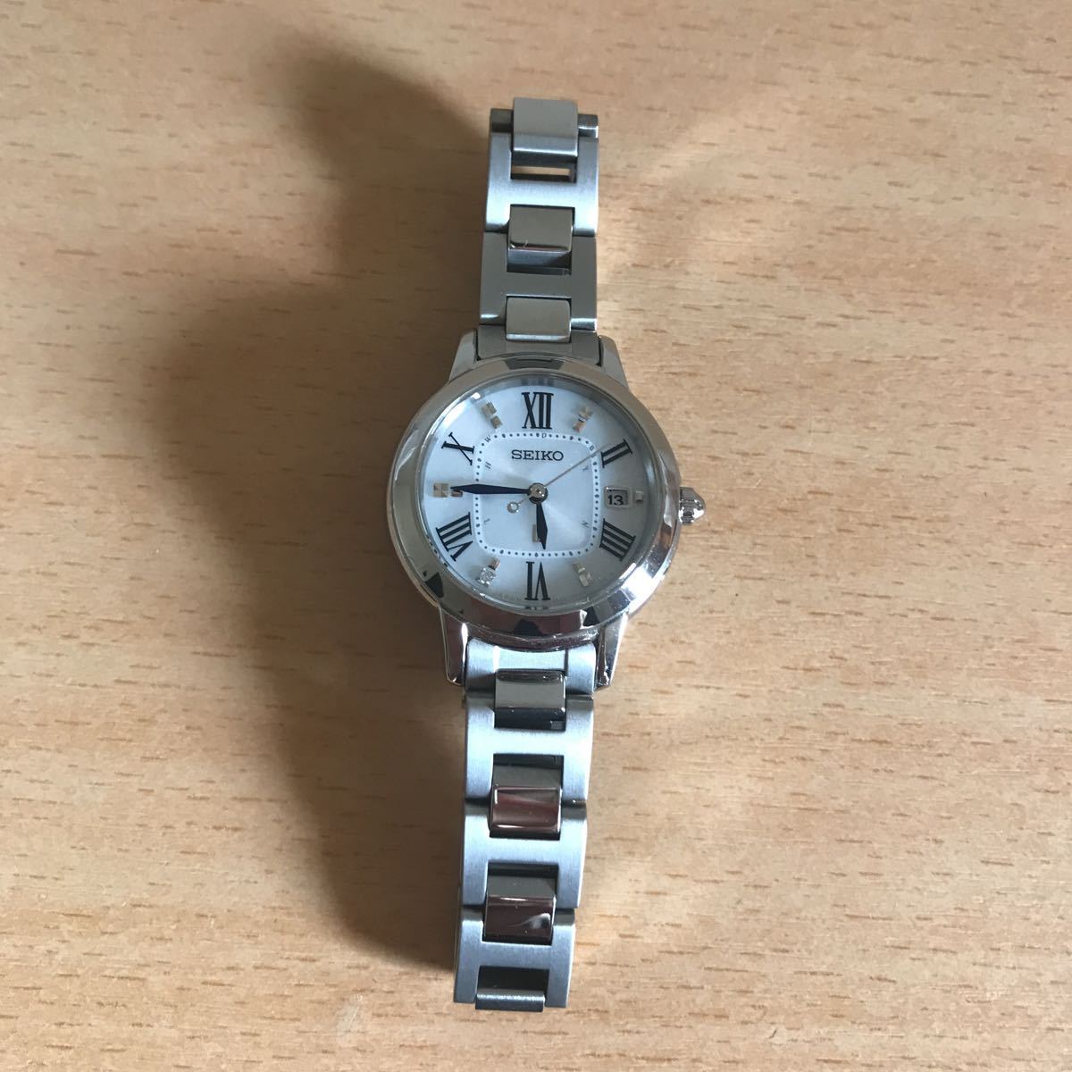 863-0001 SEIKO セイコー LUKIA ルキア レディース腕時計 金属ベルト