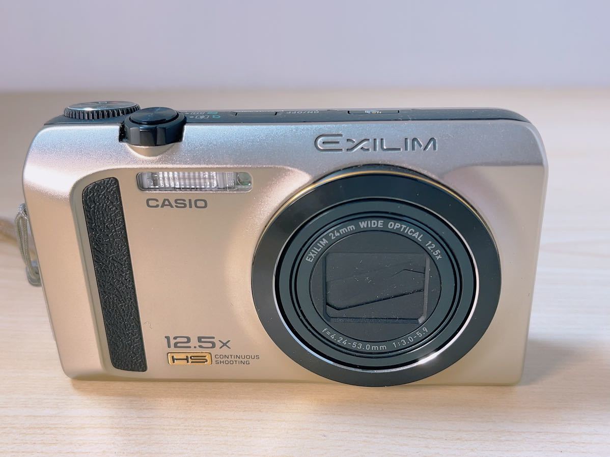 【動作確認済】CASIO EXILIM EX-M1 シルバー【便利な付属品つき】 CASIO カシオ EX-ZR300 EXILIM 通電未確認 本体のみ IK 家電、AV