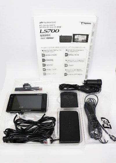 ユピテル 描か LS700 BLACK レーダー探知機