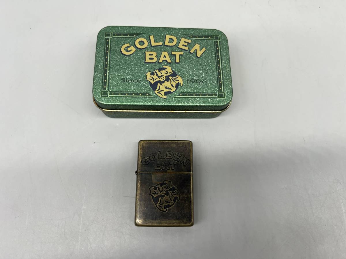 W3726 ZIPPO オイルライター GOLDEN BAT ZIPPO オイル ゴールデン
