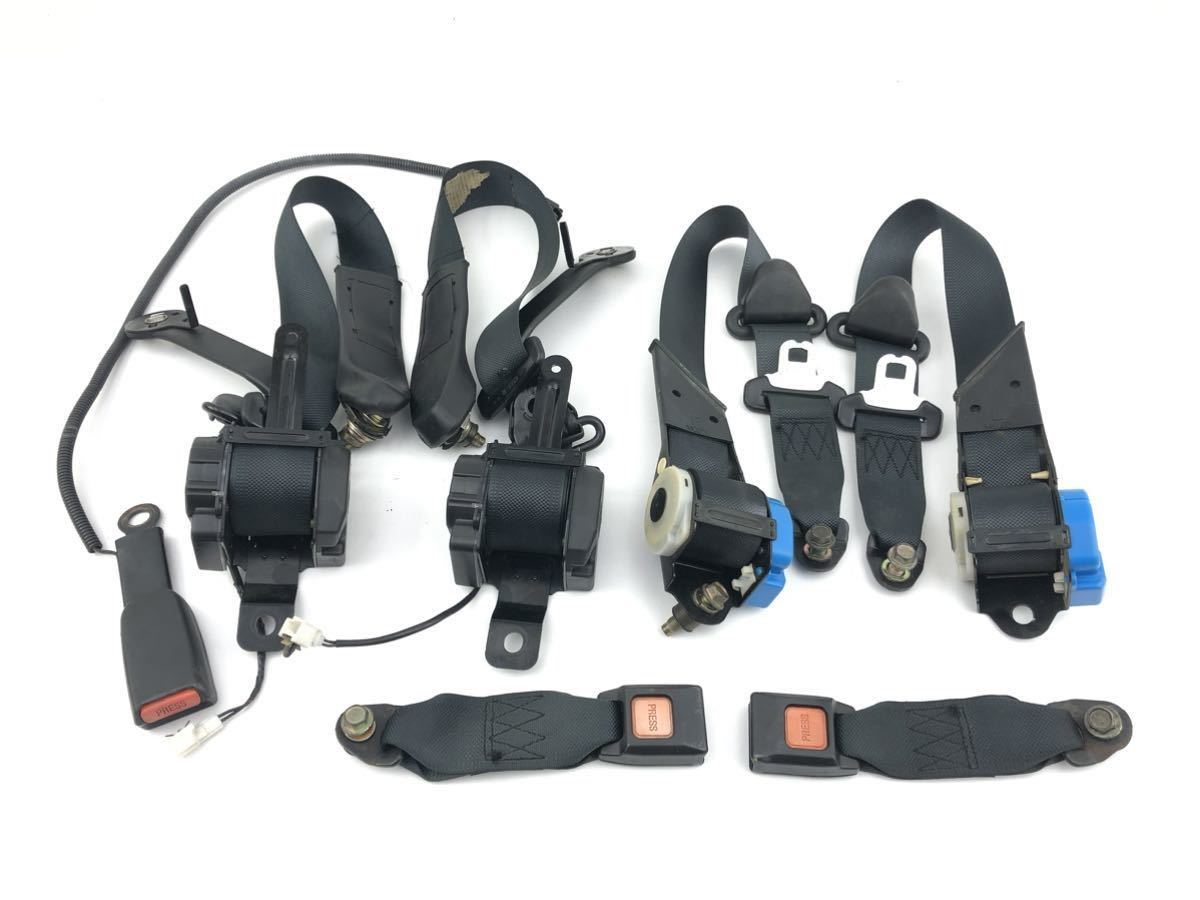 a管w230516-0168 S13 シルビア シートベルト フロント リア キャッチ セット (検索 180SX RPS13 KRPS13 S14 S15)SILVIA(8)