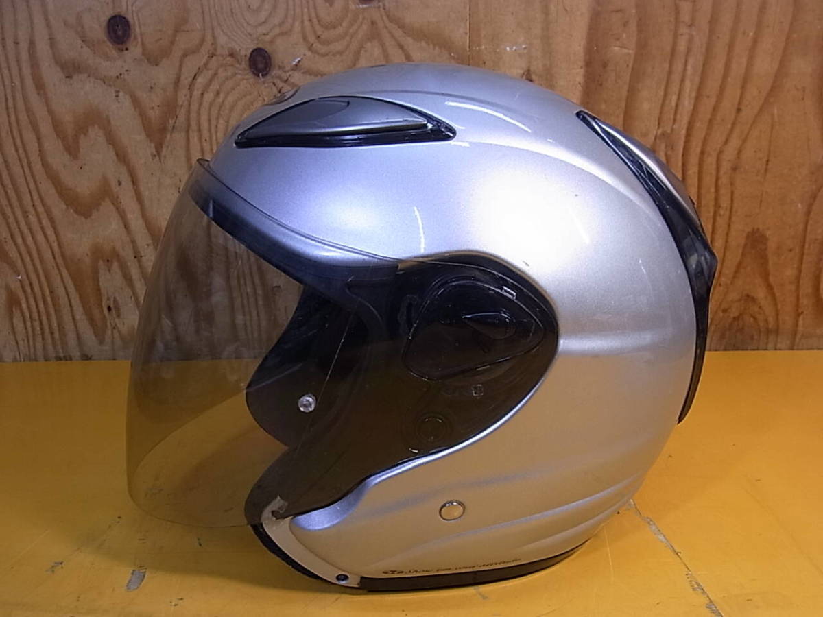 店舗限定先着特典 Kabuto シルバー ジェットヘルメット 【公式通販】