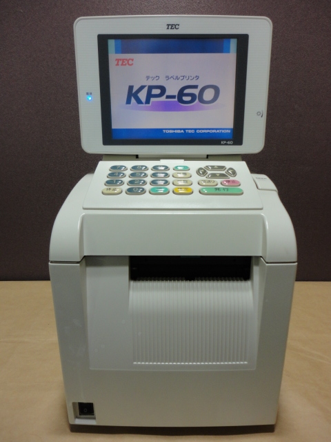 △X006 東芝テック(TEC) 定額プリンター KP-60-R ラベルプリンター