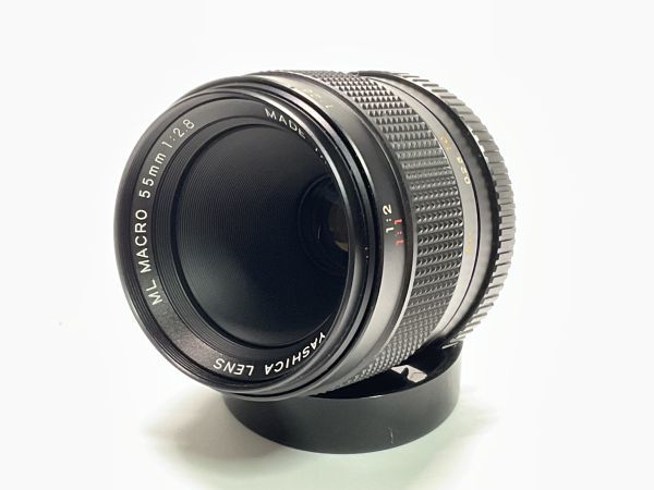 YASHICA ML MACRO 55mm F2.8 C/Yマウント ヤシカ 単焦点 マクロレンズ