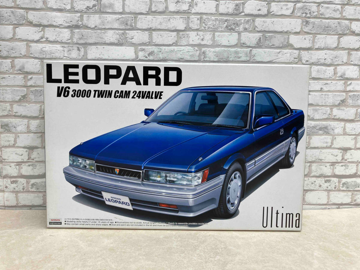 未組立品 プラモデル アオシマ 1/24 日産 F31 レパード アルティマ