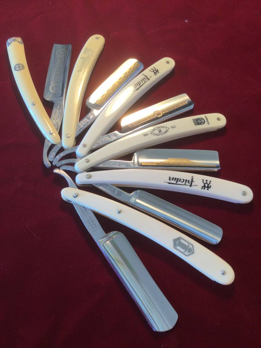 ビンテージ 西洋剃刀 まとめて６本◆ＤＯＲＫＯ SOLINGEN ヘンケルス ゴールド プレミア 他 特１
