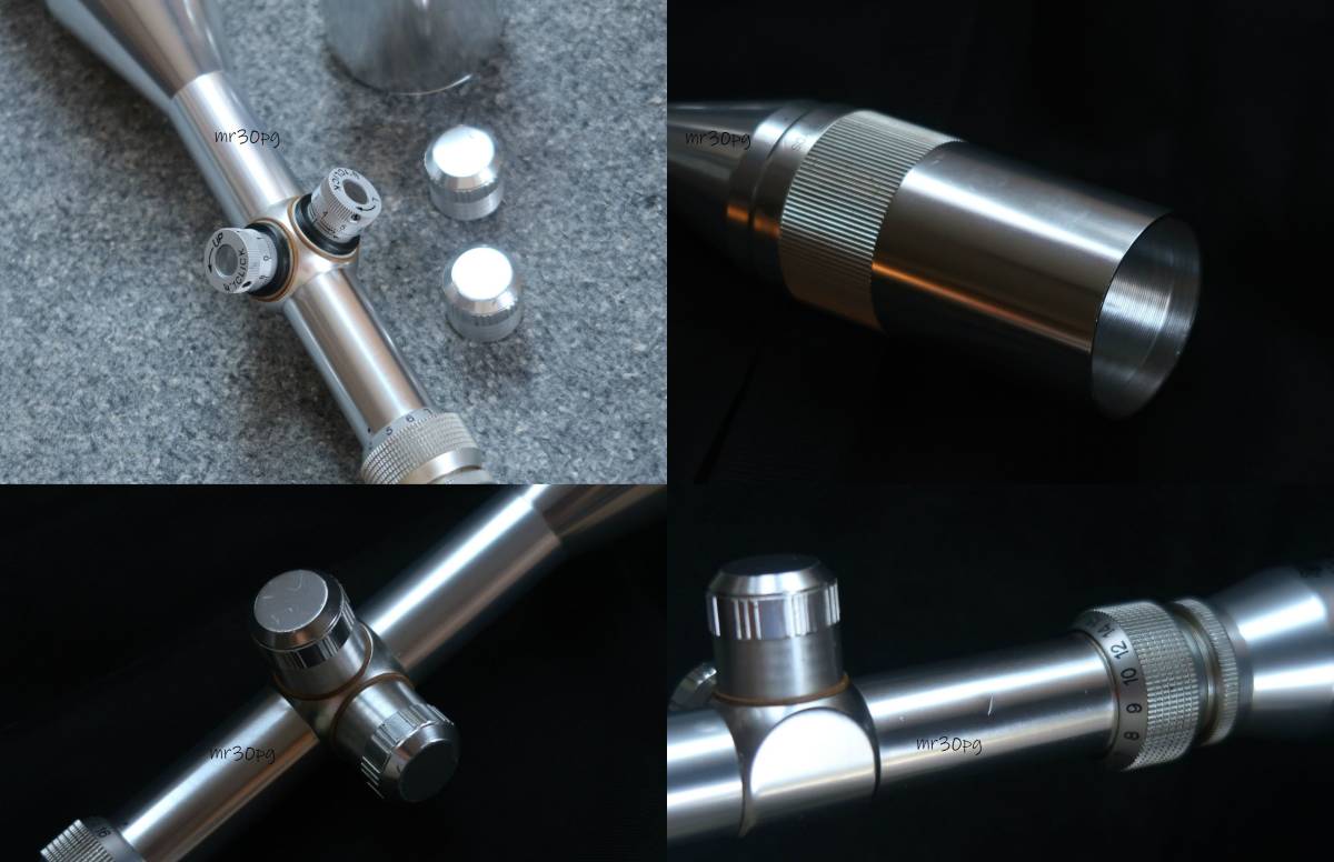 シルバー！中古品 Mojjiモッジ製 FF 4-16×50 30mm径スコープ 大口径