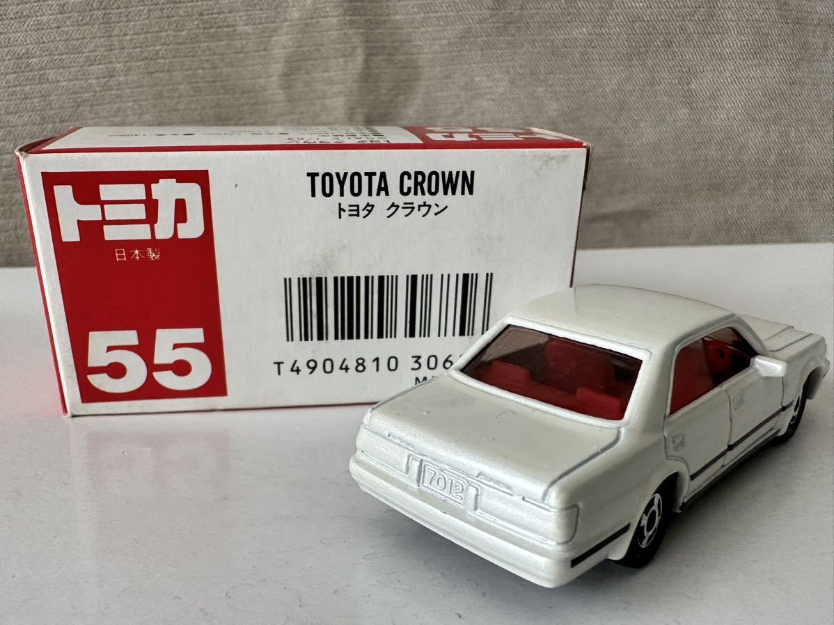 赤箱 №55 トミカ トヨタ クラウン 4ドアセダン 55-4-5 ビクトリー
