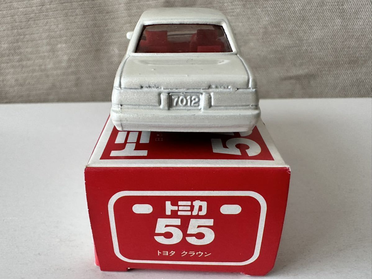 赤箱 №55 トミカ トヨタ クラウン 4ドアセダン 55-4-5 ビクトリー