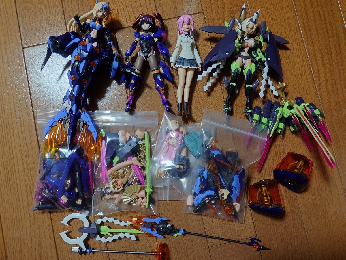 美少女プラモ 4体セット コトブキヤ 海外プラモ アヤツキ 朱羅 玉藻の 