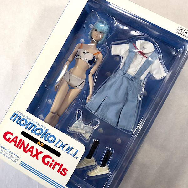 □6G□セキグチ momoko DOLL【as GAINAX Girls 001 綾波レイ】未使用  