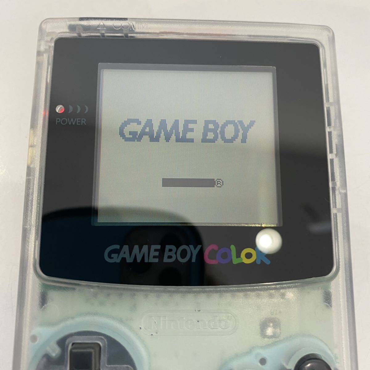 ゲームボーイカラー ほぼ未使用に近い状態 GAMEBOY 任天堂 画面傷無し 
