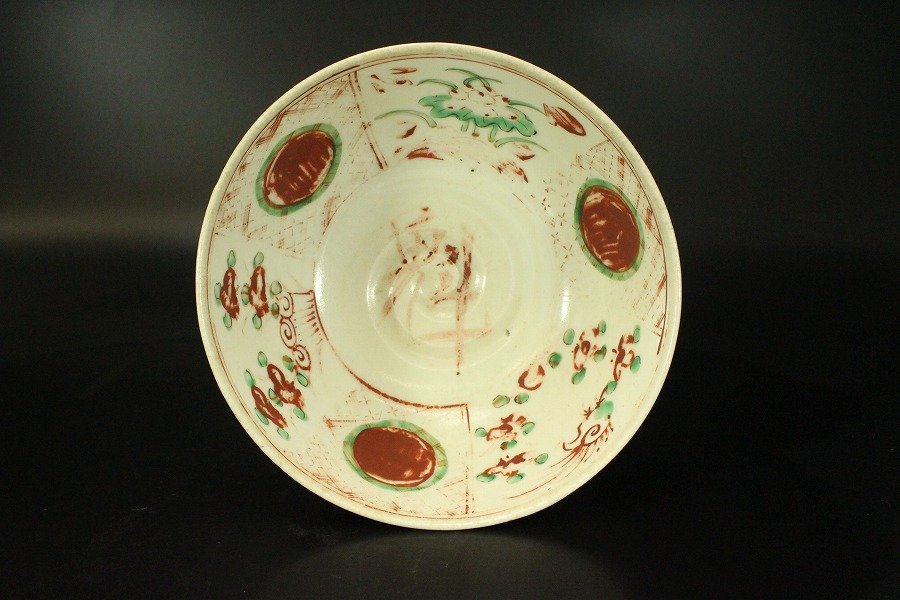 中国美術 呉須赤絵 魁紋 碗 φ21cm 旧家蔵出 中国美術 呉須赤絵 魁紋 碗 φ21cm 旧家蔵出 Yahoo!オークション