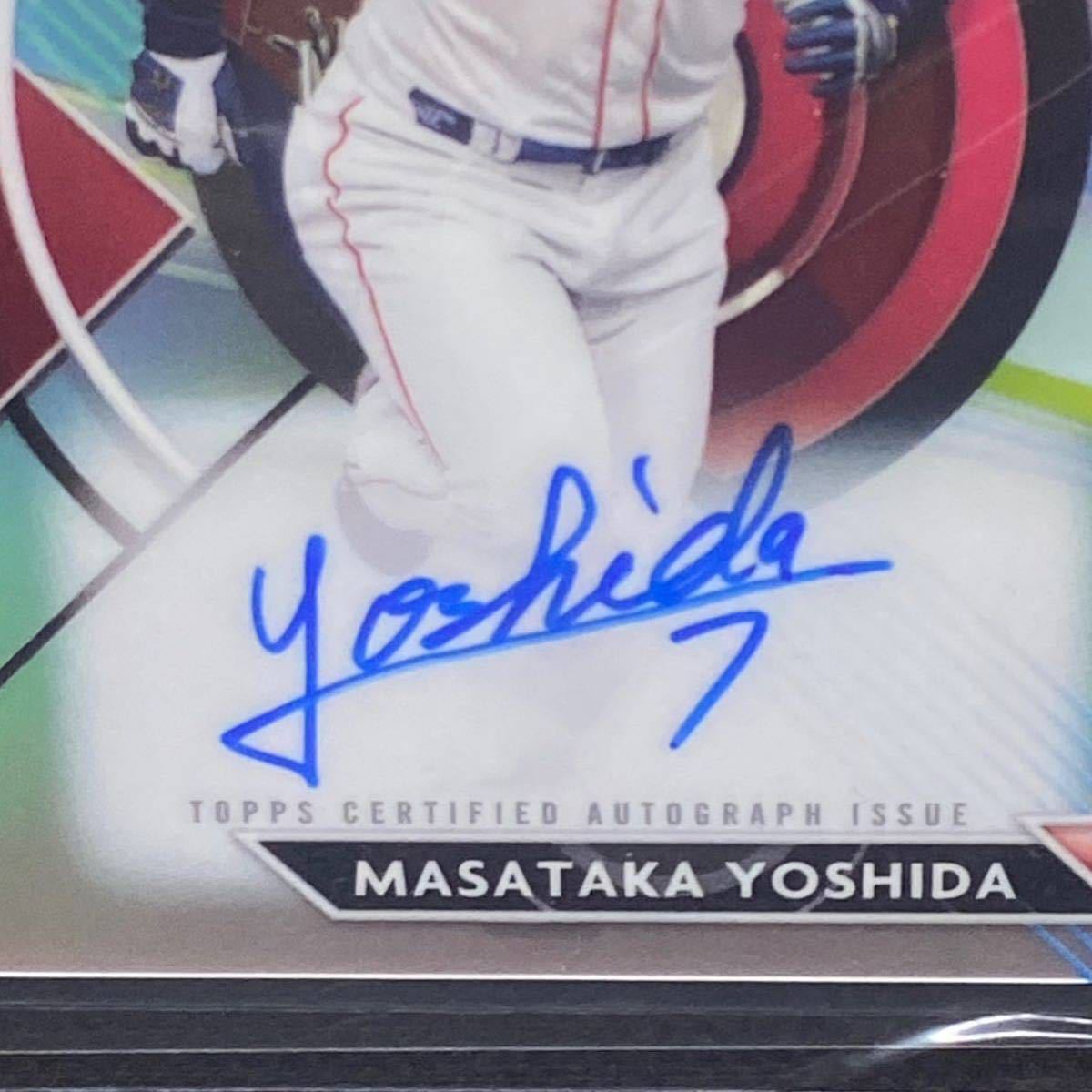 Topps Finest レッドソックス 吉田正尚 直筆サイン カード ルーキー 